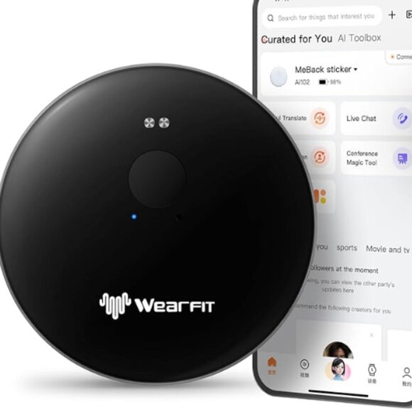 NWT AI Language Translator Device - Picture 1 of 3